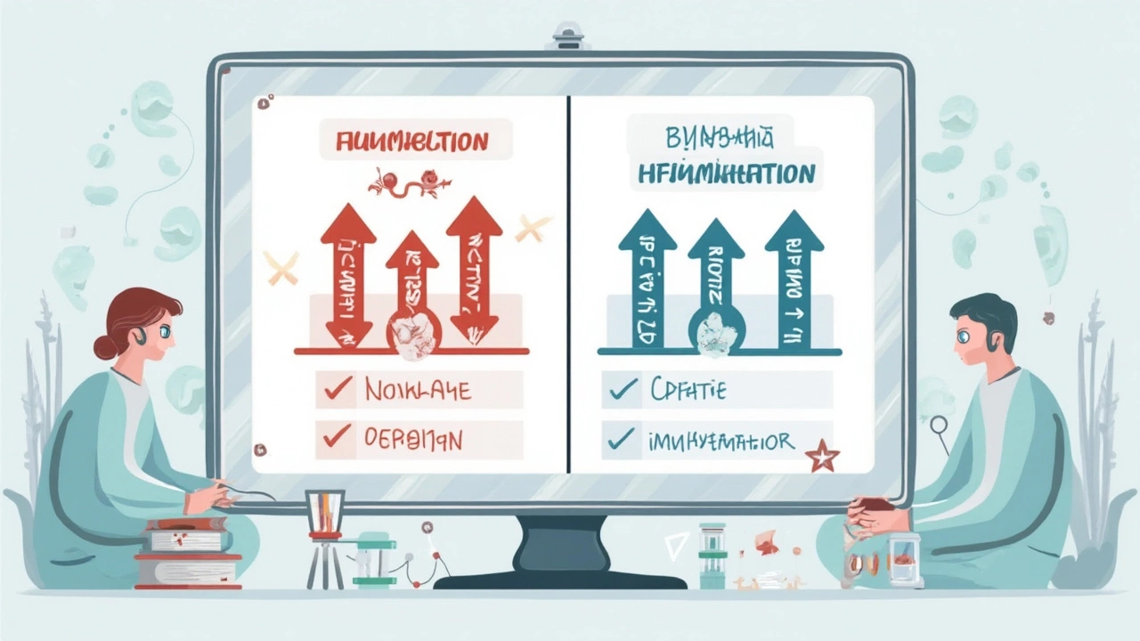 Чем отличается острое и хроническое воспаление в анализах