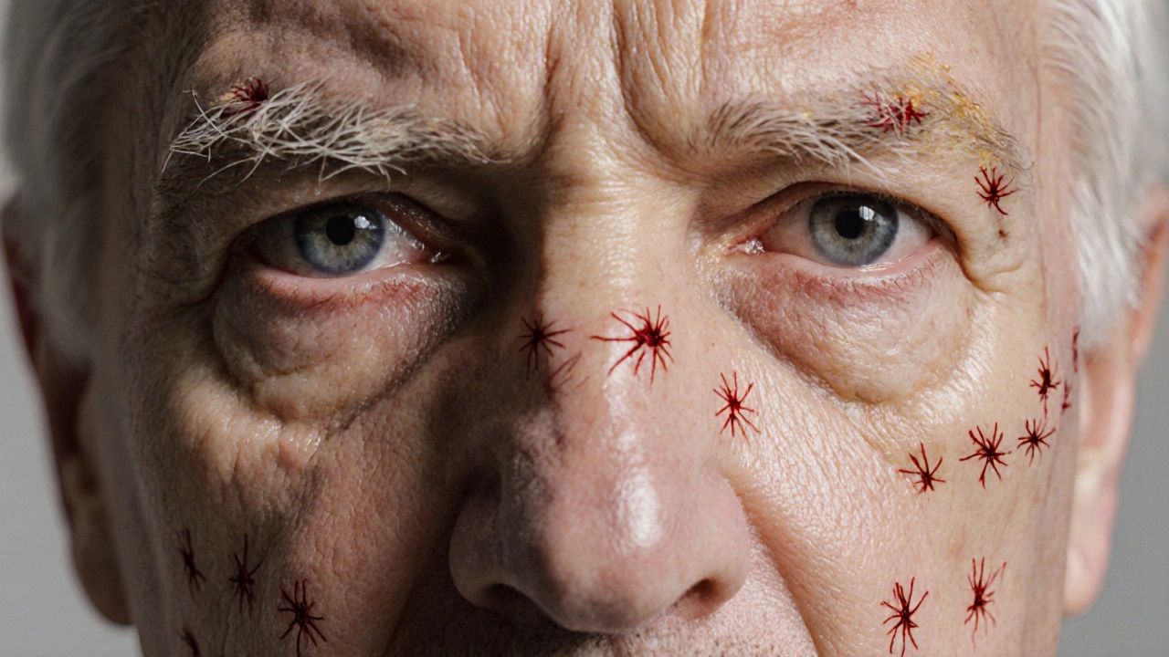 Как проблемы с печенью отражаются на лице: видимые признаки и что они значат