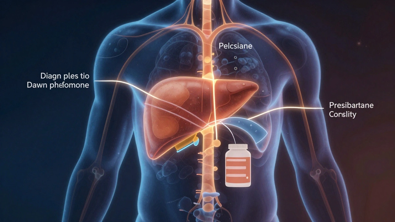 Схема работы печени и инсулина ночью при высоком уровне сахара