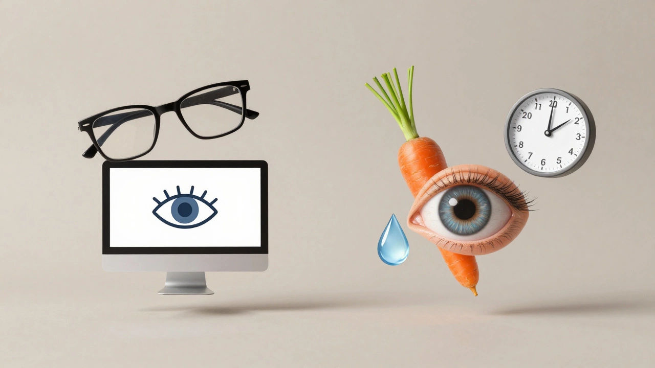 Баланс между усталостью глаз и простыми способами сохранить зрение.
