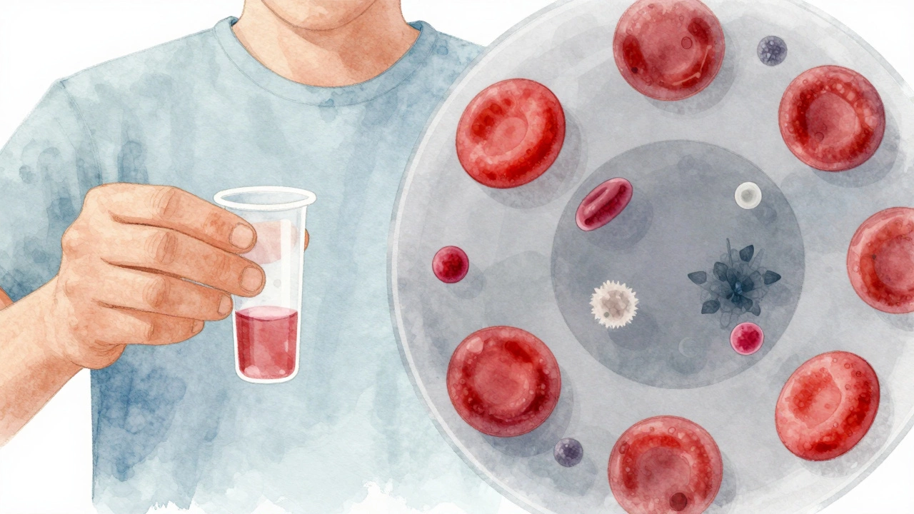 Микроскопические элементы в моче: эритроциты, белок, кетоны — как скрытые сигналы организма.